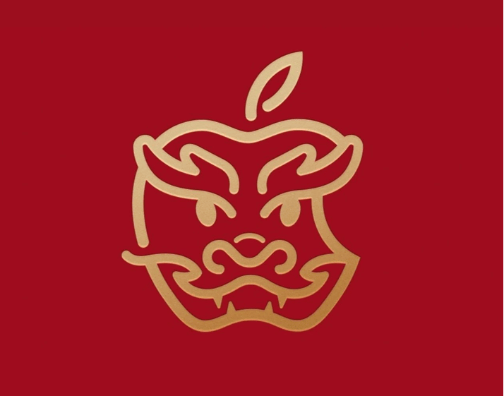 丰满苹果发布龙年LOGO